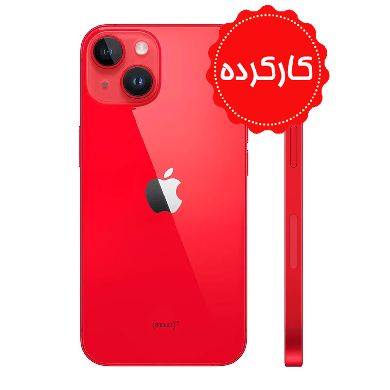 کارکرده - اپل آیفون 14 با حافظه 512 گیگابایت سلامت باطری 83 درصد پک اصلی - تک سیم کارت