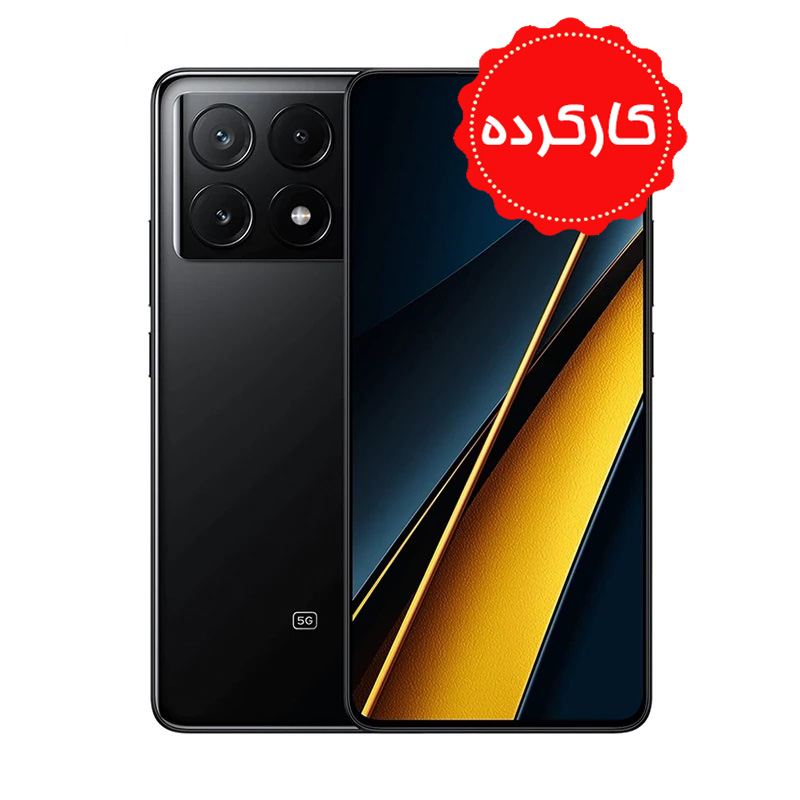 کارکرده - شیامی پوکو Poco X6Pro 5G با حافظه 512 گیگابایت و رام 12 - گلوبال ورژن